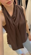 ŞAL DETAY BLUZ 