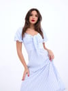 5948 ELBİSE-LOS ANGELES ÇİZGİLİ