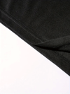 Baskılı Oversize Bisiklet Yaka T-shirt - Siyah