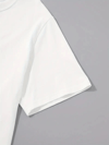 Baskılı Oversize Bisiklet Yaka T-shirt - Beyaz