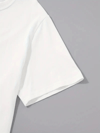 Baskılı Oversize Bisiklet Yaka T-shirt - Beyaz