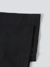 Baskılı Oversize Bisiklet Yaka T-shirt - Siyah