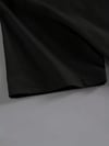 Baskılı Oversize Bisiklet Yaka T-shirt - Siyah