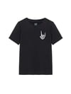 Baskılı T-shirt - Siyah