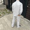 Erkek Kadife Oversize Takım – Gömlek Ve Pantolon İkili Set Füme Corduroy Şıklığı, Rahat Ve Zarif Duruş Yumuşak Dokulu Kadife Kumaş, Düğmeli Gömlek Üst Ve Lastikli Pantolon Alt Parça Ile Gün Boyu Konfor- Gri