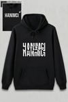 Sevgililer Günü Özel Kapüşonlu Hanımcı Baskılı Oversize Sweatshirt - Siyah