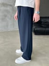 Baggy Kumaş Pantolon Lacivert