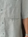 Barmodern Nakışlı Oversize Gömlek Açık Mavi