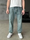 Taşlanmış Regular Jean Açık Mavi