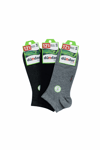 DÜNDAR 4 Mevsim 12'li Erkek Bambu Soket (Patik) 40-44