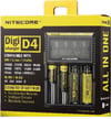 Nitecore D4 Digi Charger Li-ion / NI-CD / NI-MH / LifePO4 Dijital Pil Şarj Cihazı