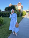 RİVA  KUŞAKLI ELBİSE