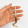 Kalın İtalyan Yassı Kolye - Paslanmaz Çelik Kolye - 0.6 mm kalınlık - Mikrofiber Takı Bezi Hediyeli