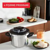 Tefal P4550731 Clipso+ Chef 4 Pişirme Programlı 6 Litre Düdüklü