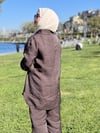 NERVÜR DETAYLI ÖNDEN DÜĞMELİ 2 Lİ TAKIM