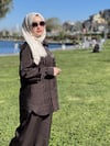 NERVÜR DETAYLI ÖNDEN DÜĞMELİ 2 Lİ TAKIM