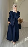 AYLİNA ELBİSE  LACİVERT