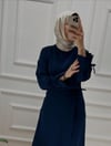 AZRA ETEKLİ TAKIM LACİVERT
