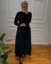 ÇALIKUŞU ETEKLİ TAKIM SİYAH