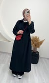 DEFNE TRENÇ SİYAH
