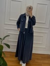 DEVA ETEKLİ TAKIM LACİVERT