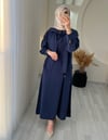 EFİL ELBİSE  LACİVERT