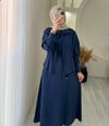 EFİL ELBİSE  LACİVERT