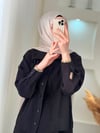 EFİL ELBİSE  SİYAH