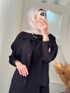 EFİL ELBİSE  SİYAH