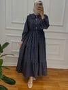 ESRA ELBİSE LACİVERT