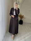 ESRA ETEKLİ TAKIM KAHVERENGİ