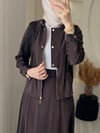 ESRA ETEKLİ TAKIM KAHVERENGİ