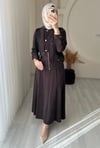 ESRA ETEKLİ TAKIM KAHVERENGİ