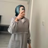 FİLE DETAYLI KAPİŞONLU AYRIBİN GİY-ÇIK GRİ