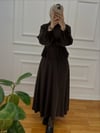 GAMZE ETEKLİ TAKIM KAHVERENGİ