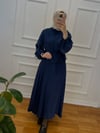 GAMZE ETEKLİ TAKIM LACİVERT