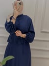 GAMZE ETEKLİ TAKIM LACİVERT