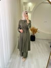 HAFZA TUNİK PANTOLONLU TAKIM  HAKİ