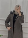 LORA ŞİŞME KABAN GRİ