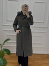 LORA ŞİŞME KABAN GRİ