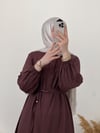 MİHRE TUNİK PANTOLONLU TAKIM KAHVE