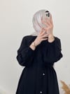 MİHRE TUNİK PANTOLONLU TAKIM SİYAH