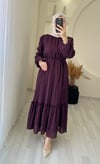 MİRAY ELBİSE  BORDO