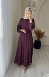 NARİN ELBİSE  BORDO