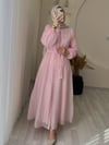 NARİN ELBİSE PEMBE