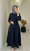 NAZENDE ELBİSE LACİVERT