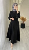 NAZENDE ELBİSE SİYAH