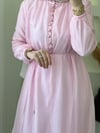 NAZLI ELBİSE  PEMBE