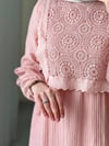 NİSA ELBİSE PUDRA PEMBE