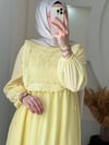 NİSA ELBİSE SARI